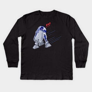 *screaming* Kids Long Sleeve T-Shirt